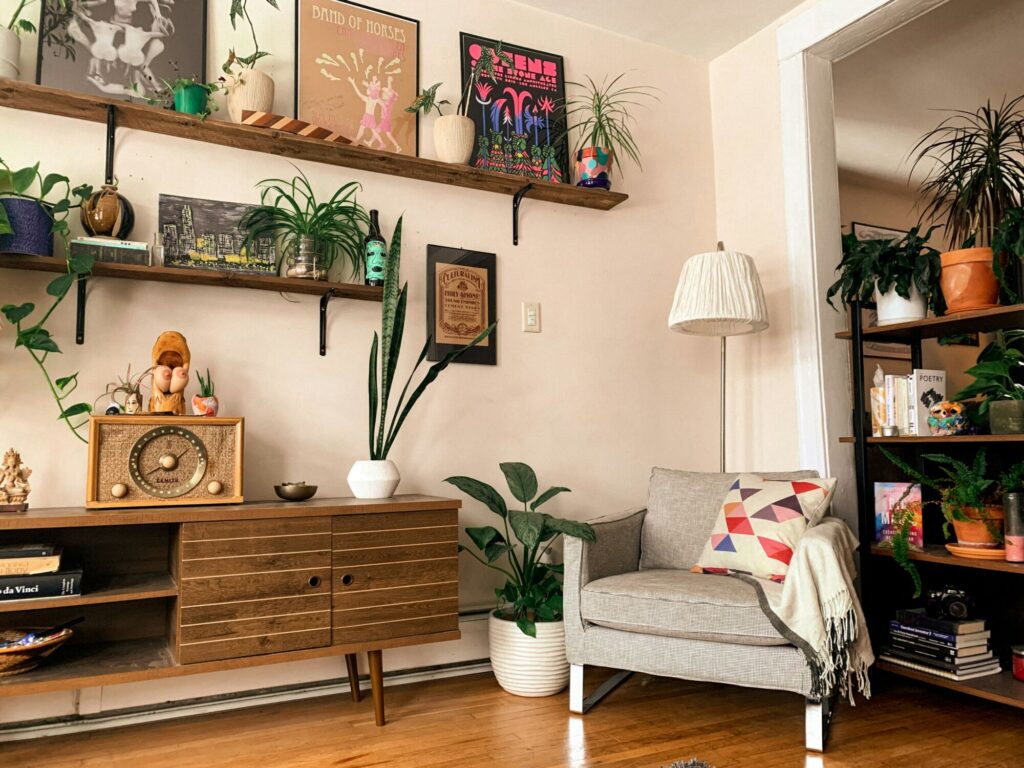 small apartment storage stock photo